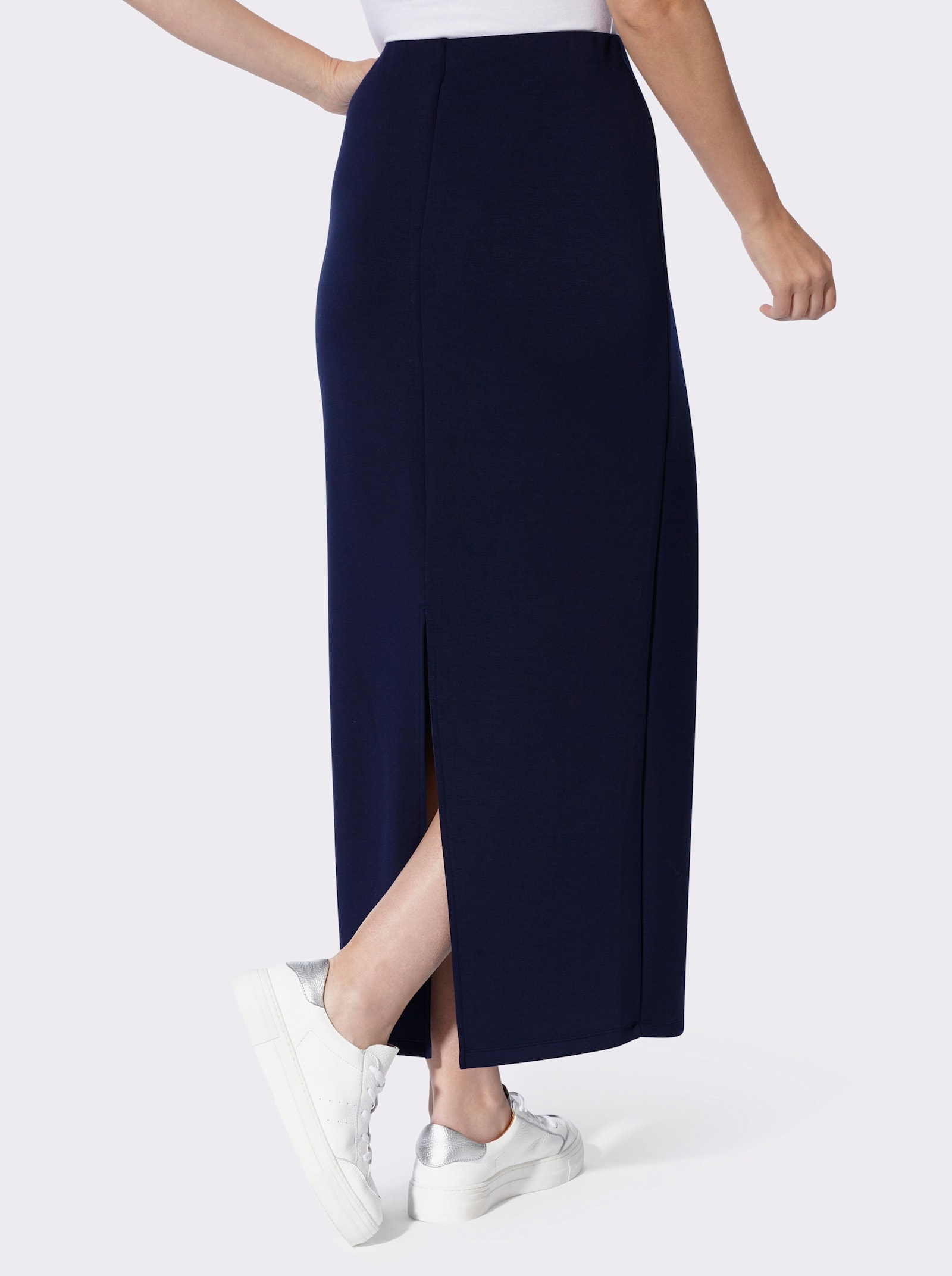 heine Sweatrok in maxilengte - marine