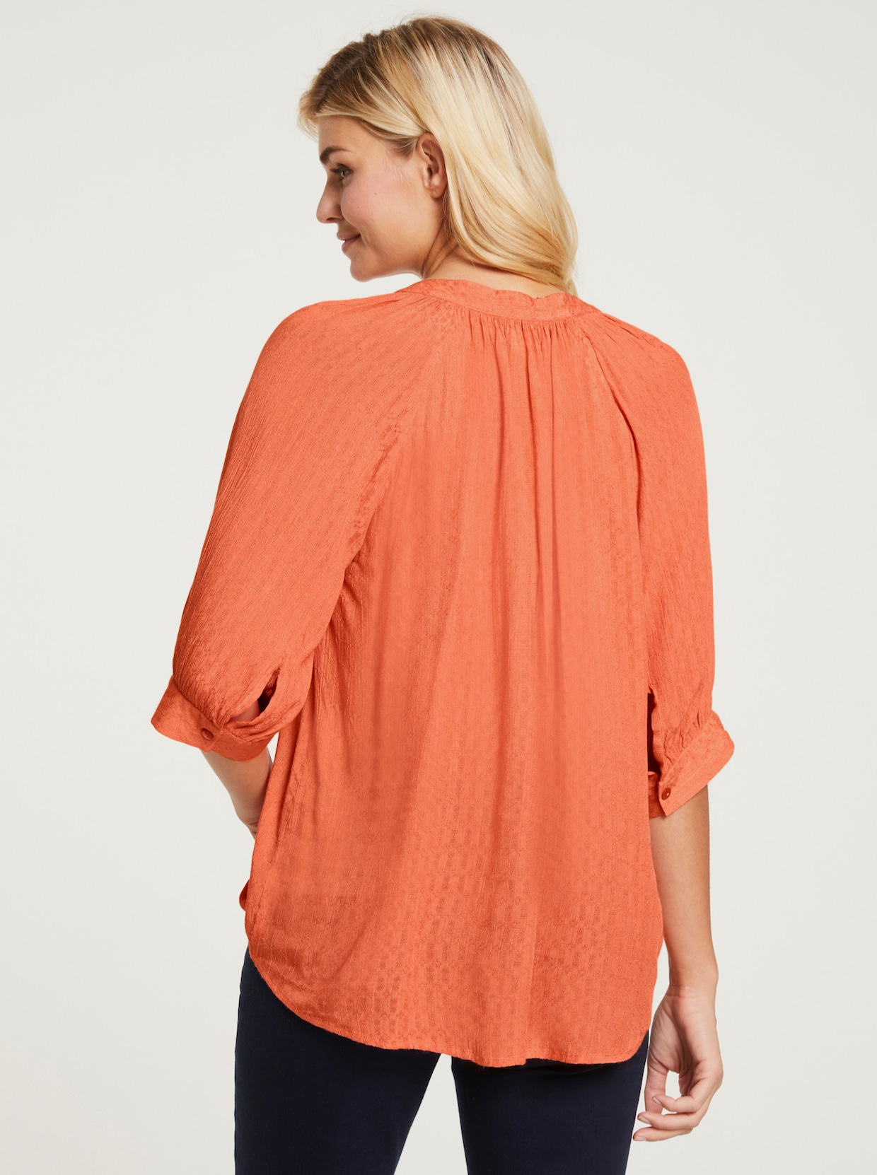 heine Bluse - mandarin