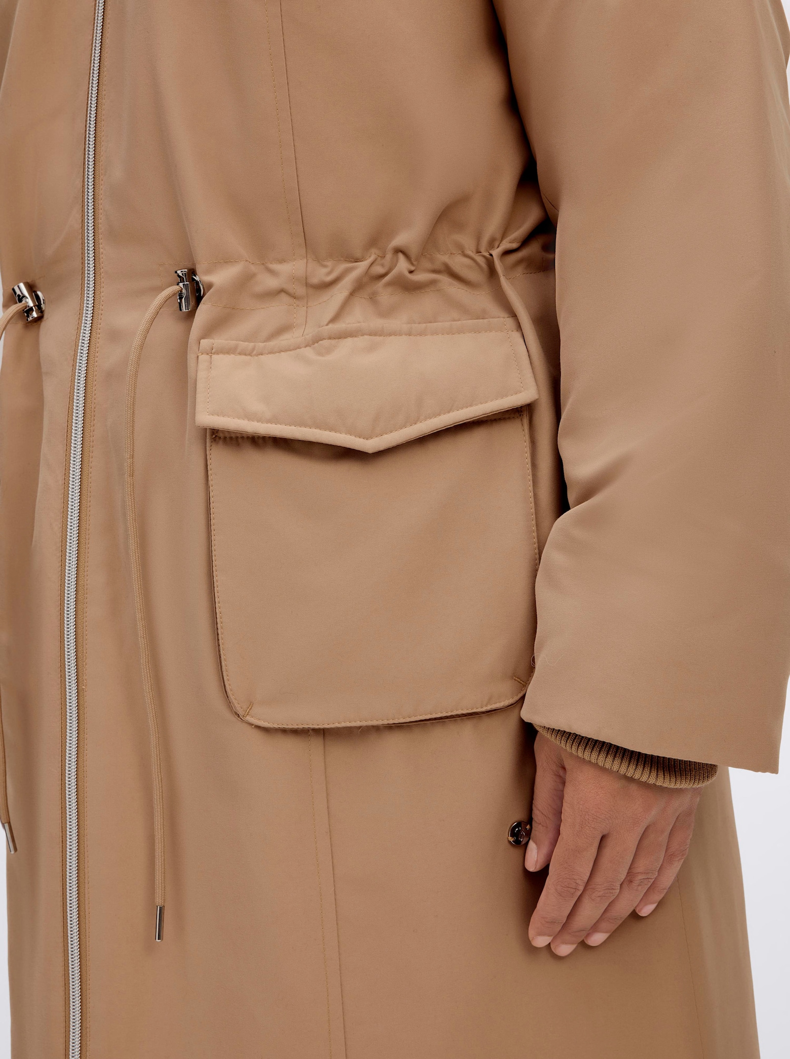 sheego Parka in wärmender Qualität - camel
