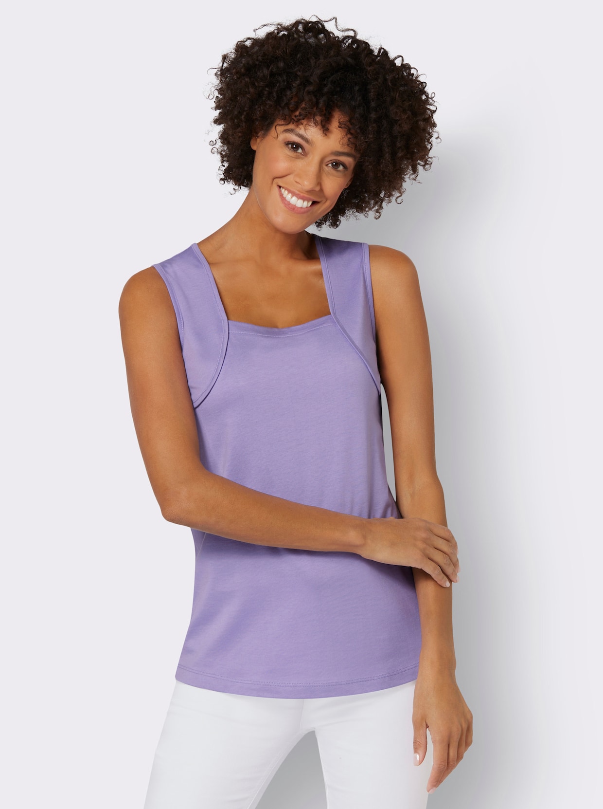 Top - lavendel