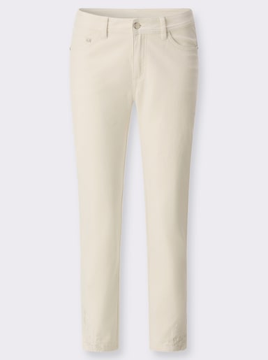 7/8-Jeans in Baumwoll-Stretch-Qualität - champagner