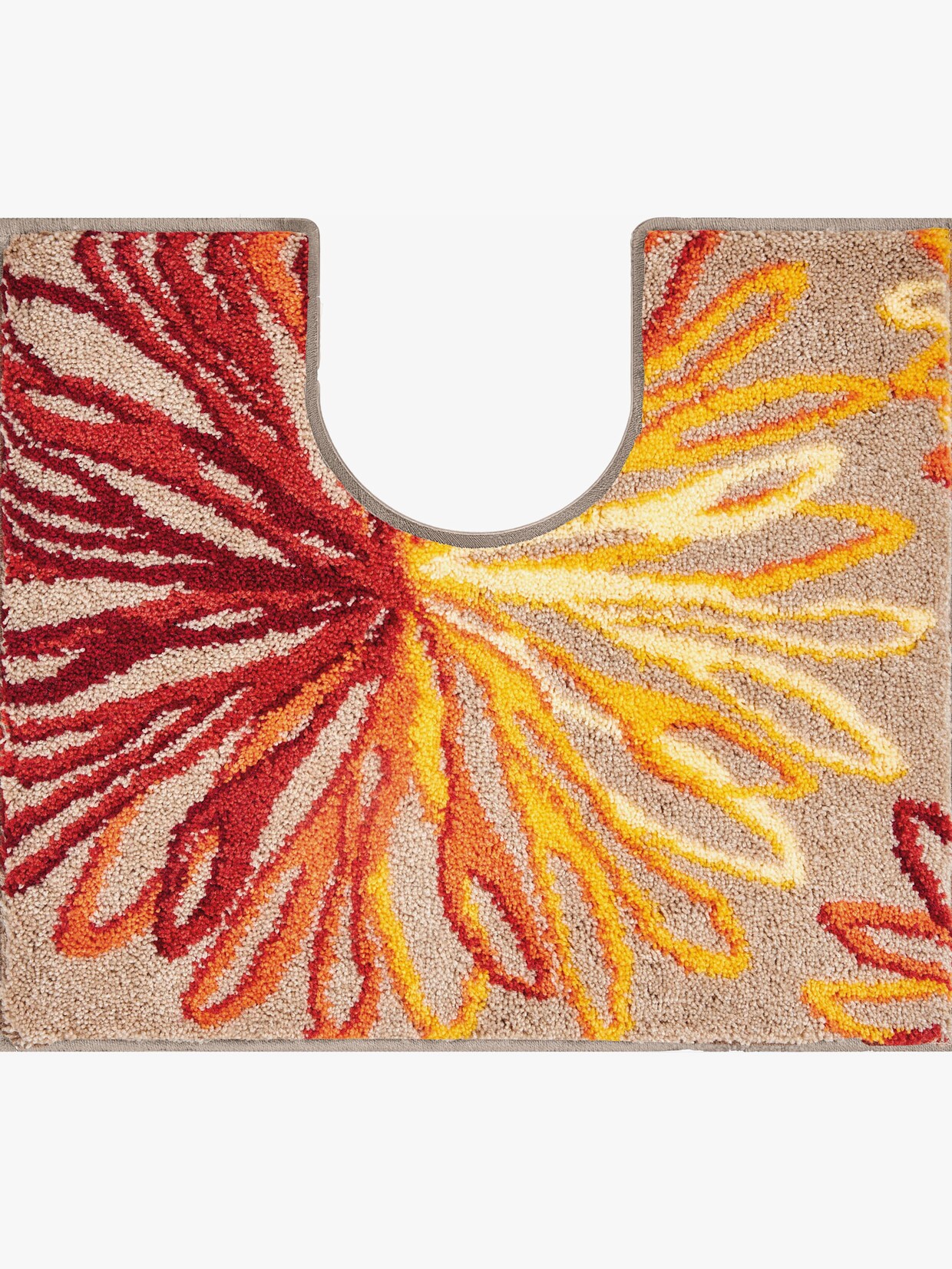 Grund Badematte - orange-beige