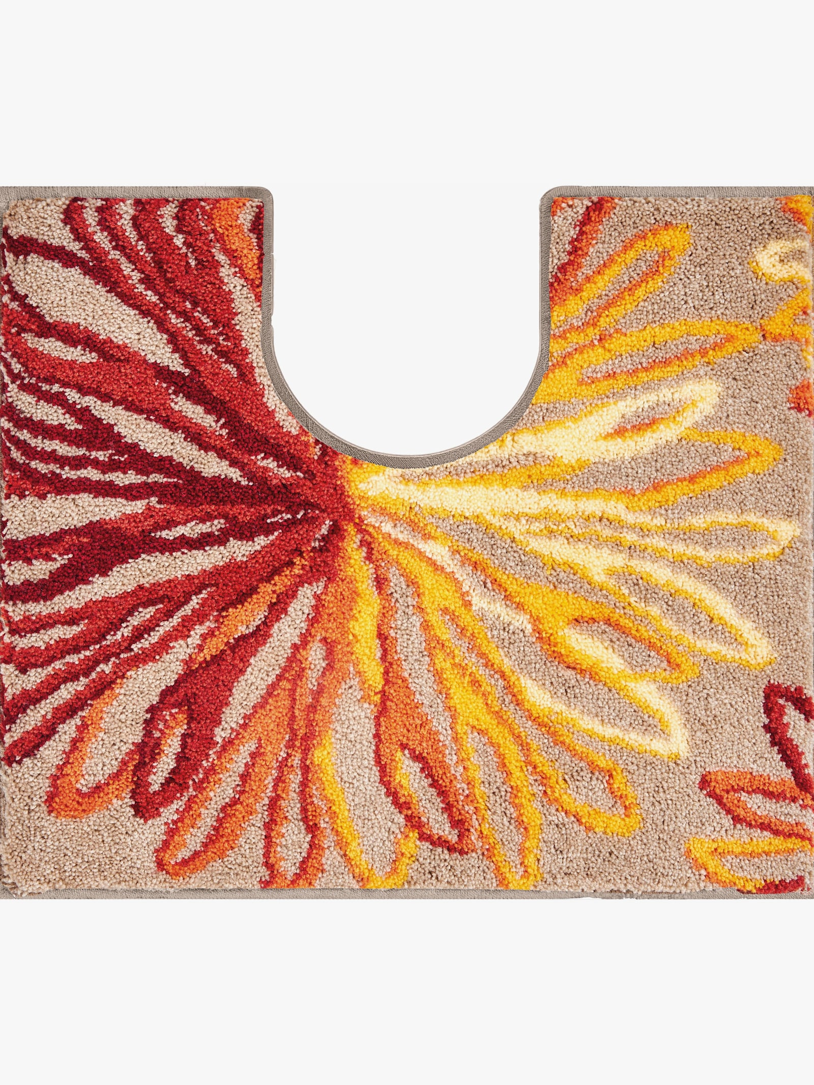 Grund Badematte - orange-beige