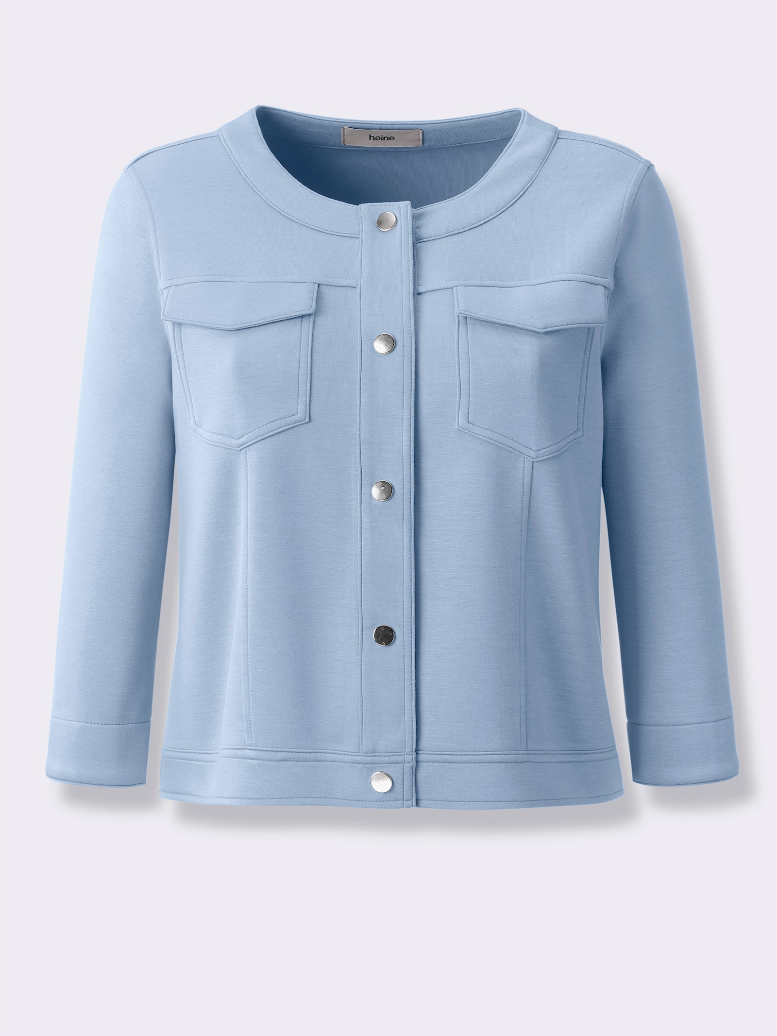 heine Shirtjacke - eisblau