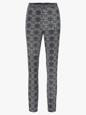 Leggings - grün-kariert