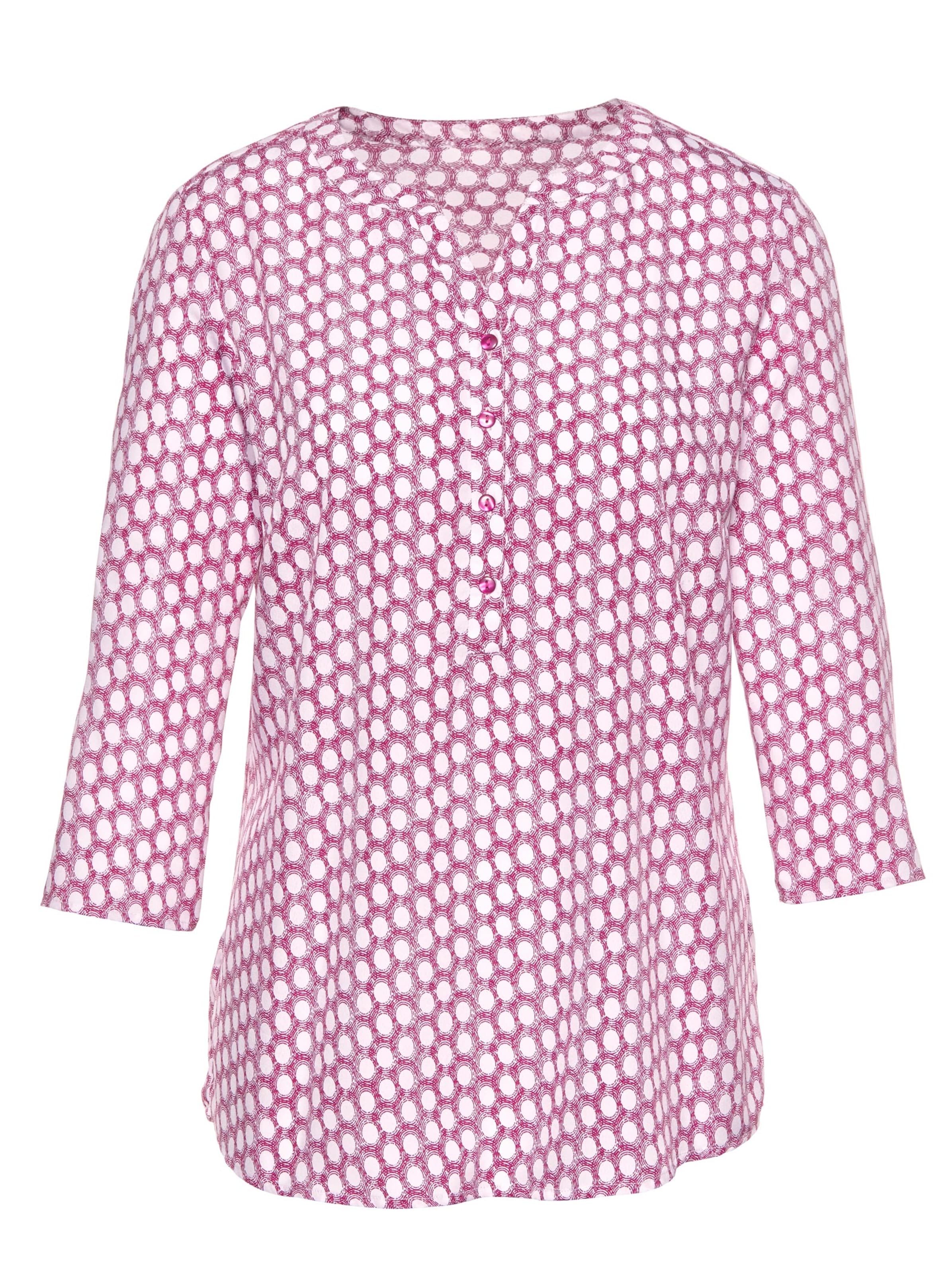 Tunika - fuchsia-gemustert