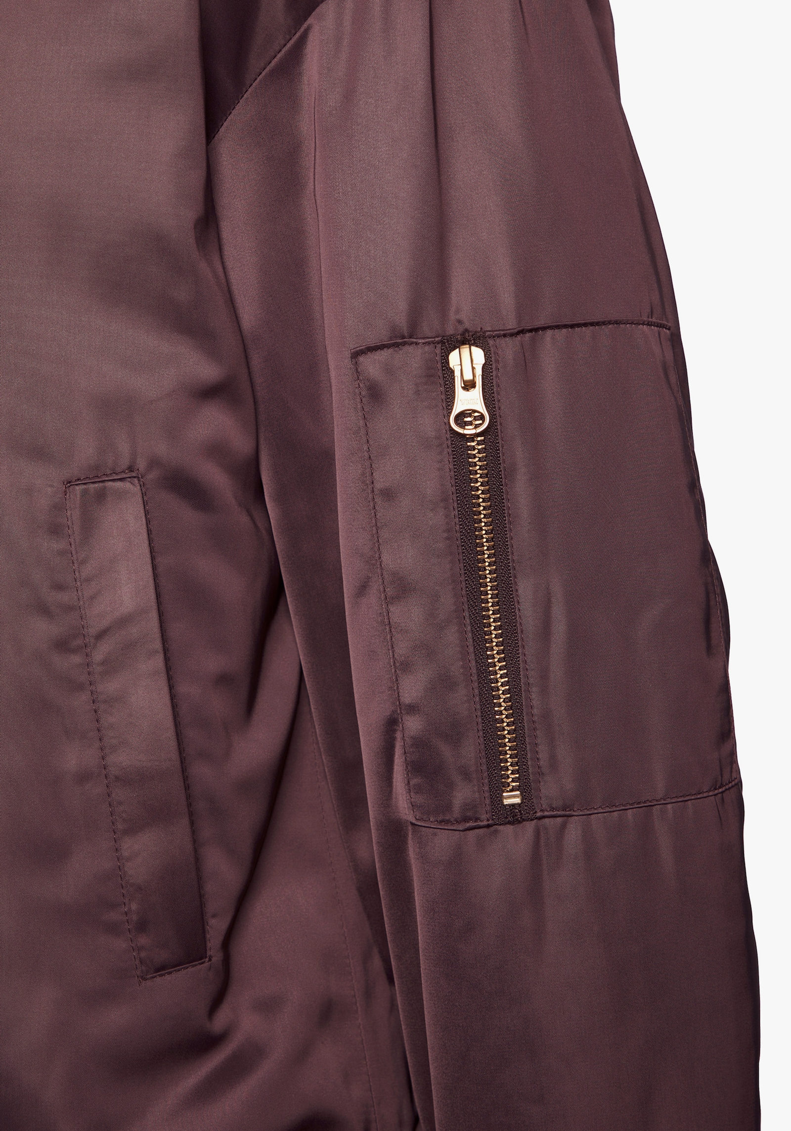 Buffalo Veste réversible - marron foncé-imprimé animal