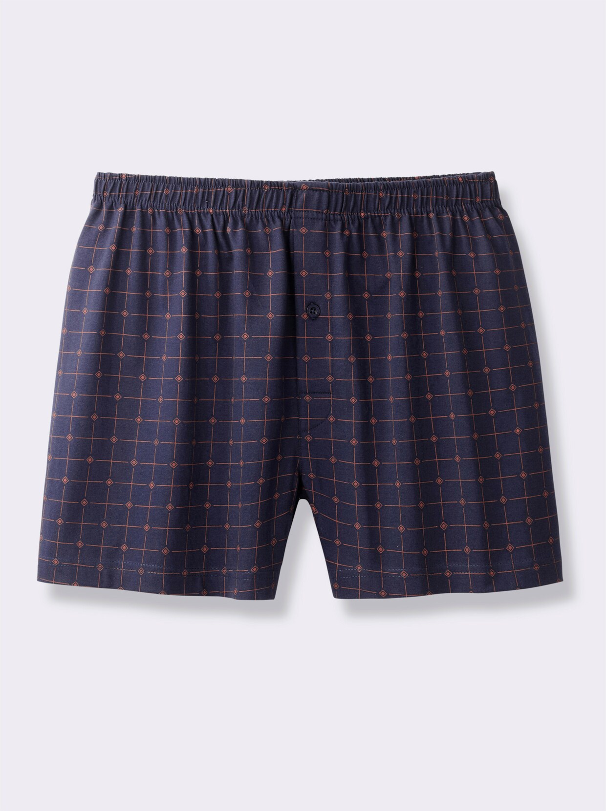 KINGsCLUB Boxershorts - marine geprint