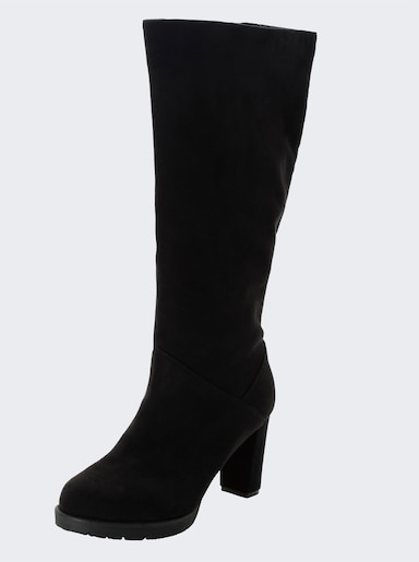 sheego Weitschaftstiefel - schwarz