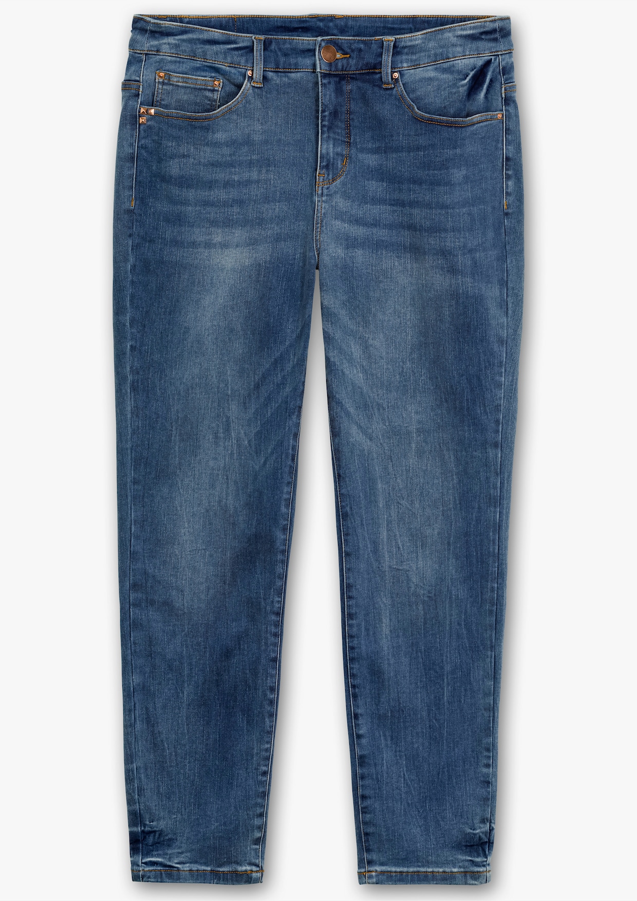 Sheego Skinny Jeans - blue denim
