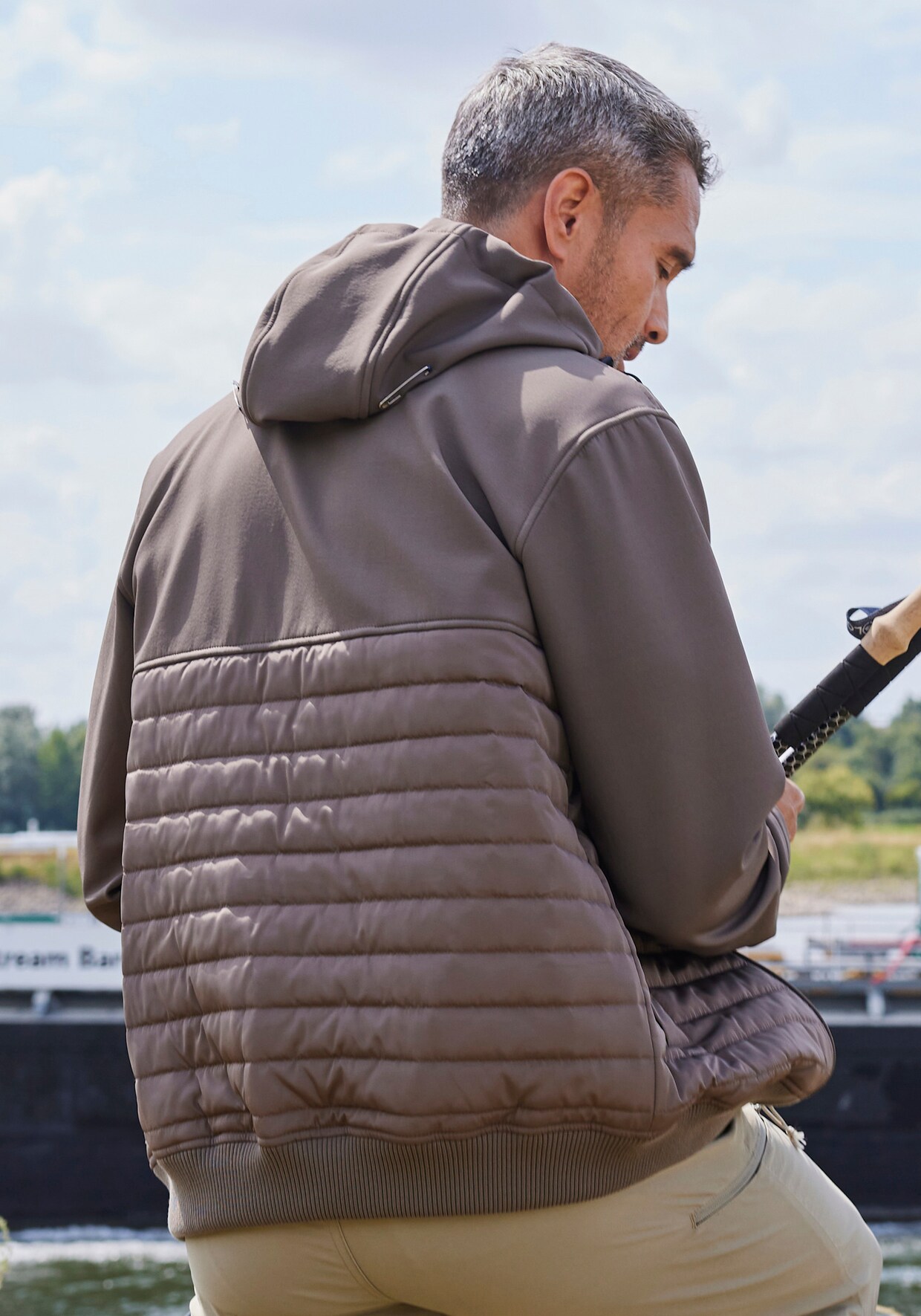 Funktionsjacke - braun