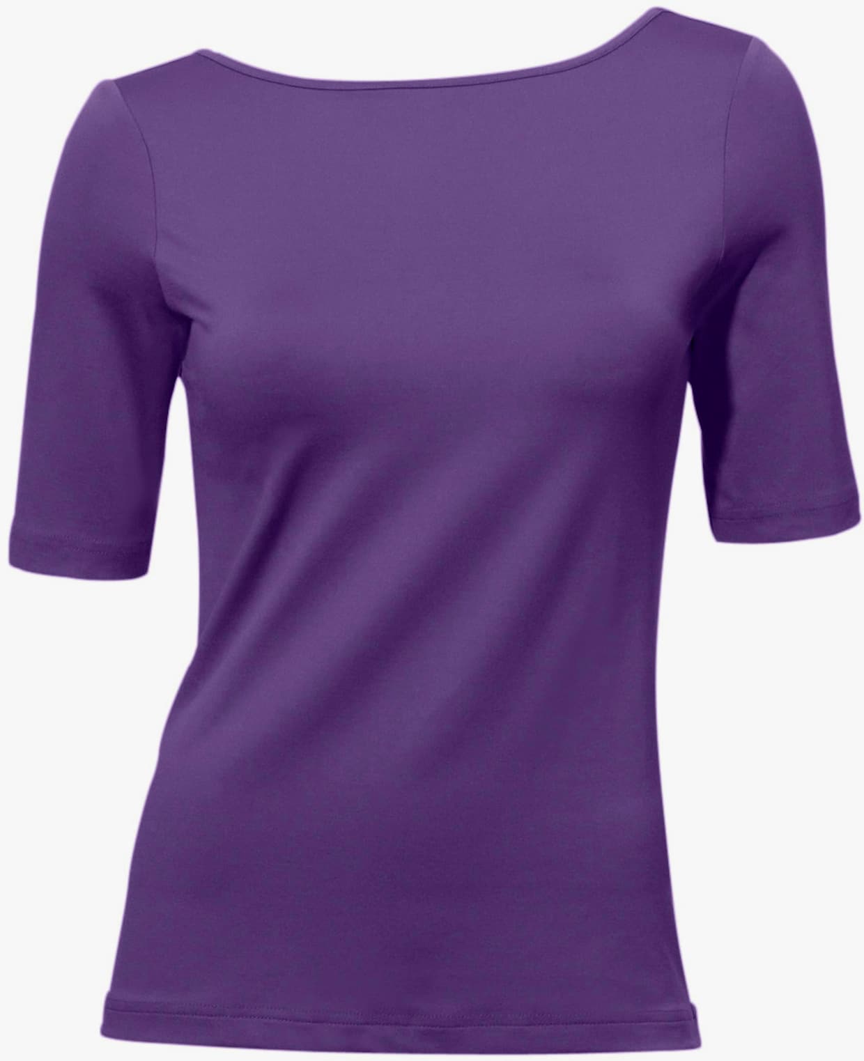 heine T-shirt encolure en U - lilas