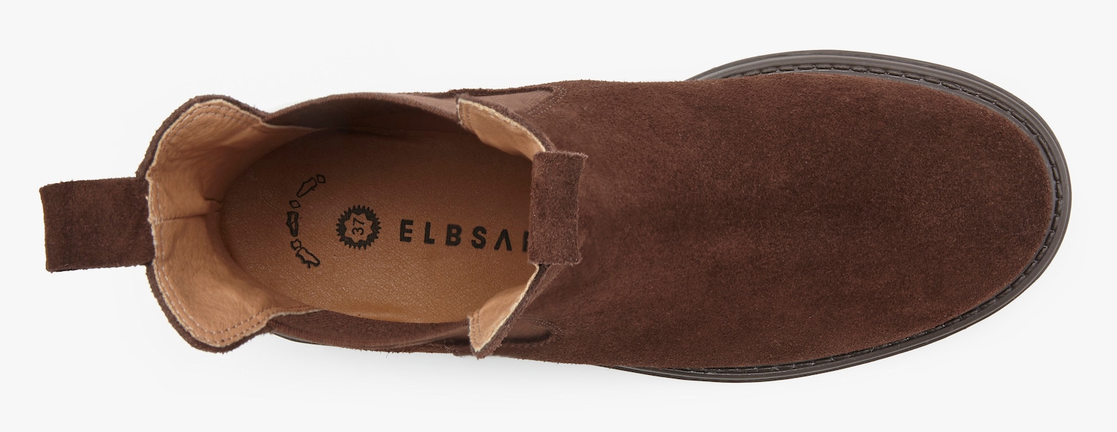 Elbsand Stiefelette - dunkelbraun
