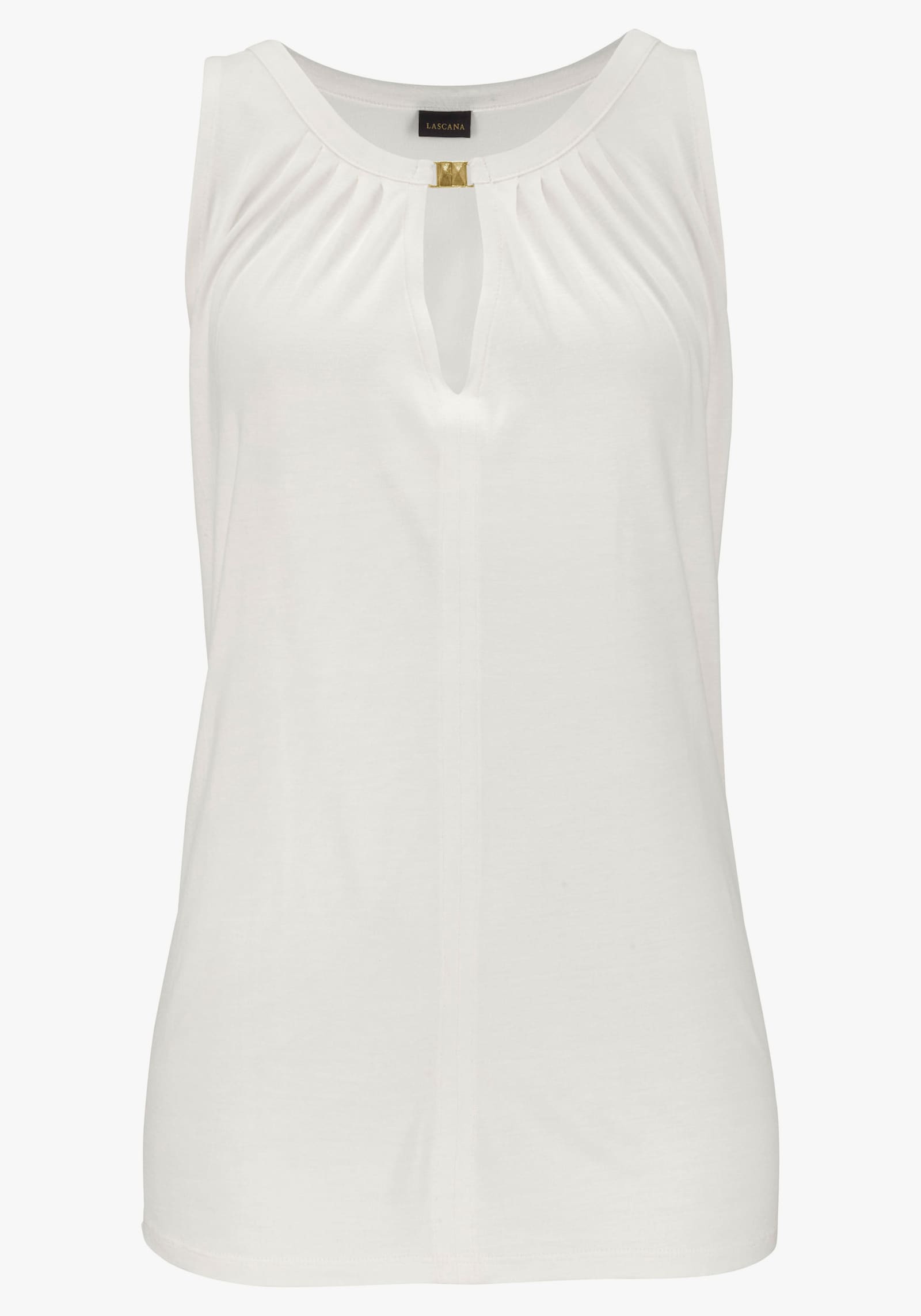 LASCANA Tanktop - creme