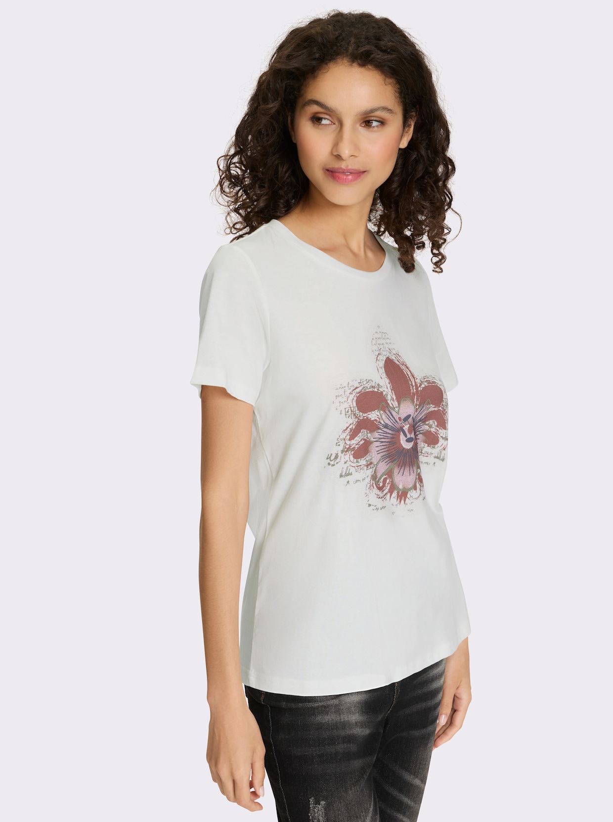 heine T-Shirt - ecru