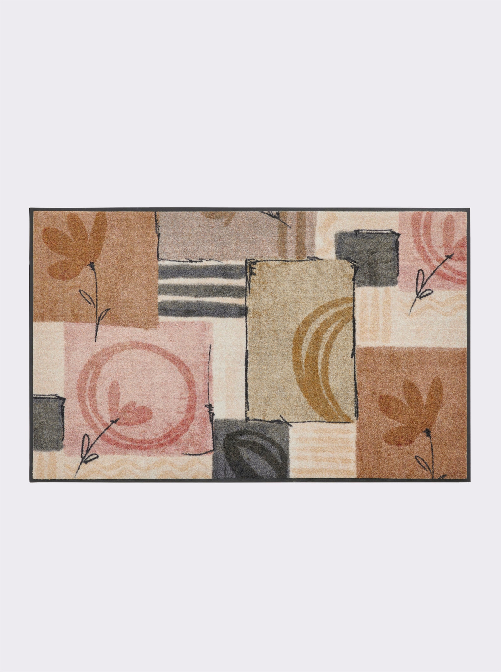 wash+dry by Kleen-Tex Paillasson - naturel-rose