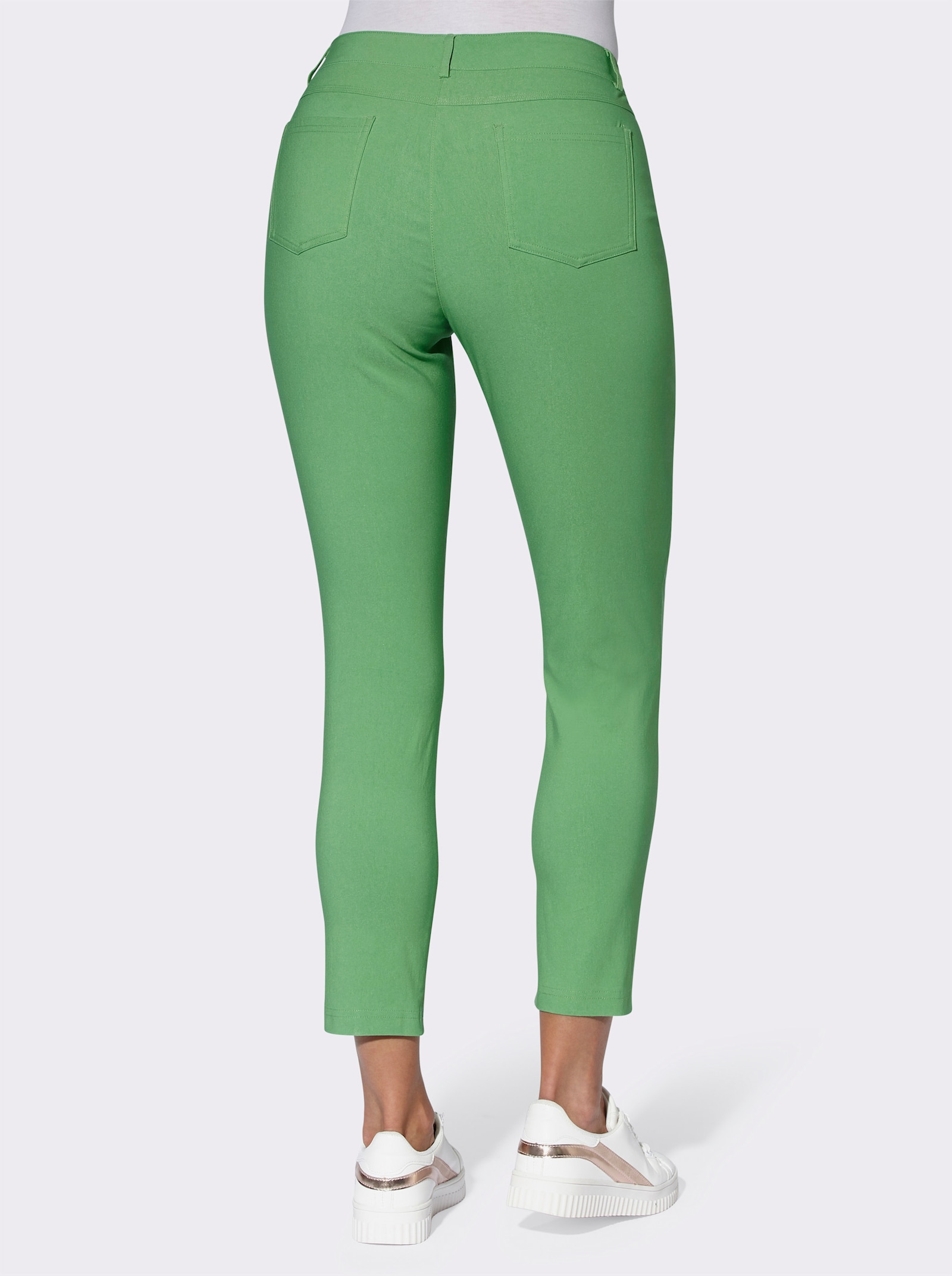 Bengalinhose mit aufgesetzten Gesäßtaschen - apfel