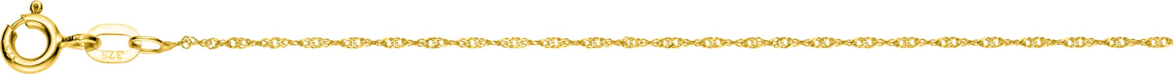 Gold von günstig Kaufen-Kette in Gelbgold 375 von heine. Kette in Gelbgold 375 von heine <![CDATA[Aus 375er Gelbgold! Hochglanzpolierte Kette im Singapur-Design. In 3 Längen. Breite ca. 1,5 mm. Ringverschluss.]]>. 