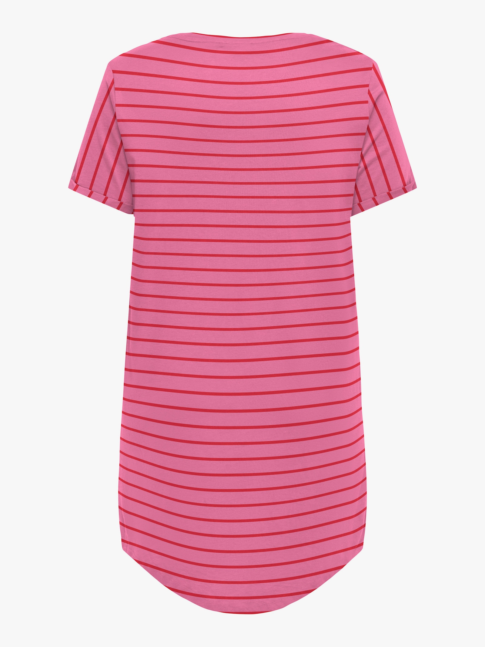 ONLY CARMAKOMA Minikleid - wild orchid stripes:(dina) tomato puree