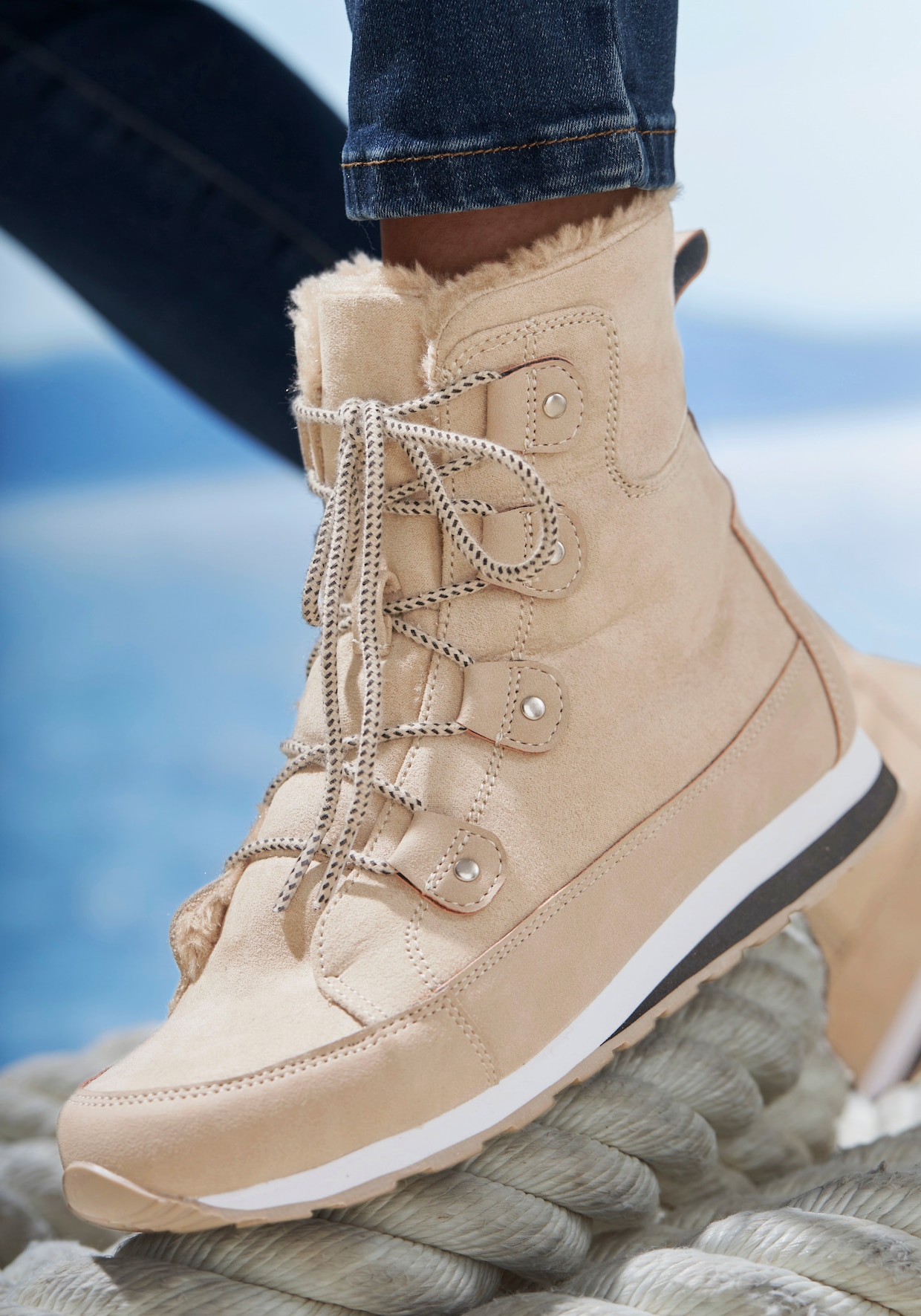 Vivance Stiefelette - beige