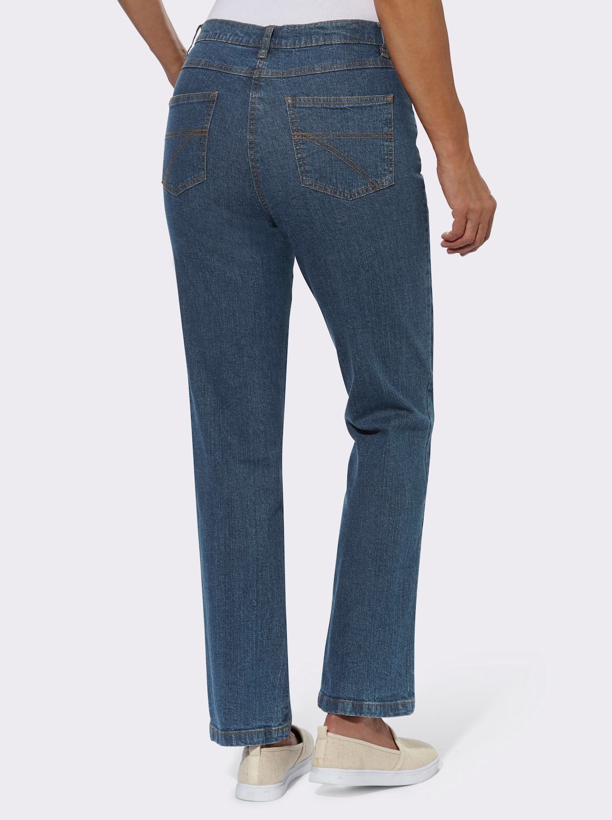 5-Pocket-Jeans - blue-stone-washed