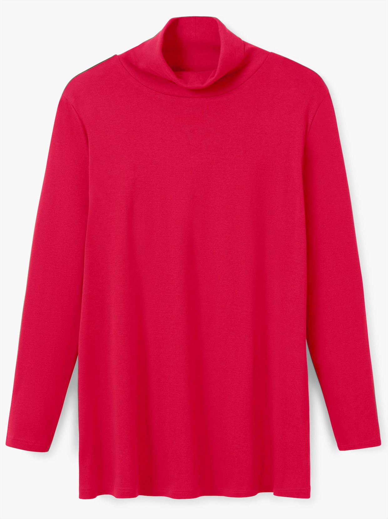 sheego Rollkragenshirt - magenta