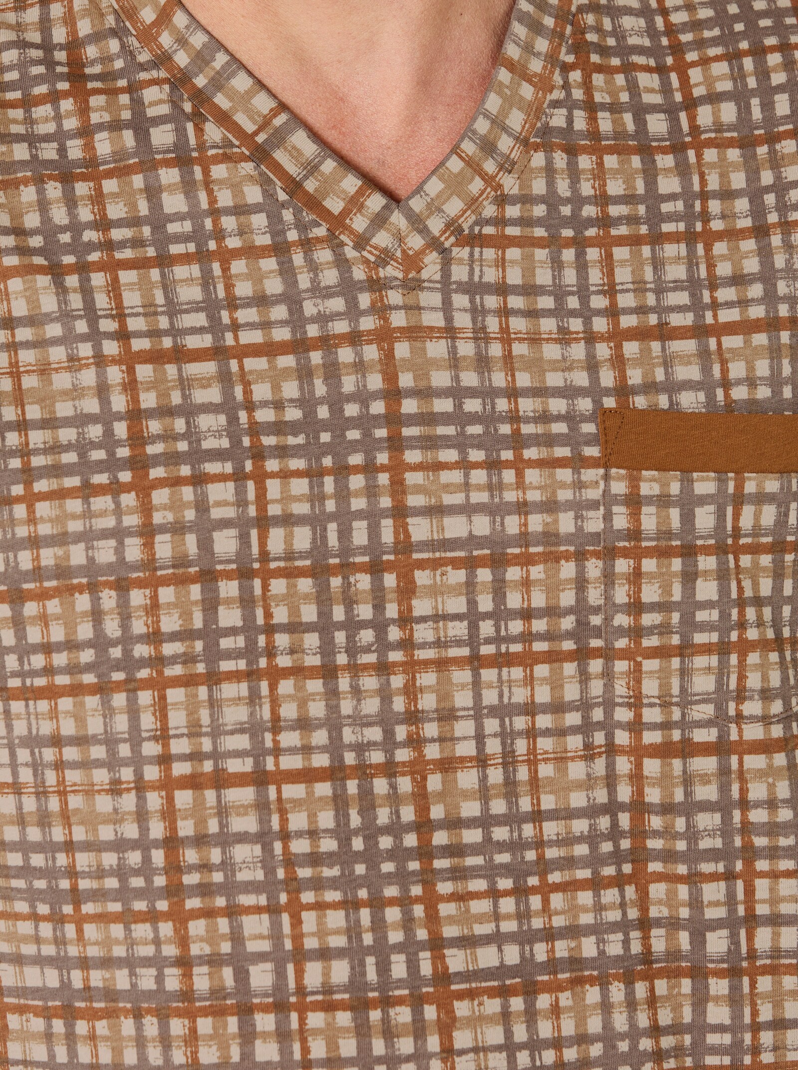 wäschepur men Shortys im preiswerten Doppelpack - cognac-kariert + schilf-kariert