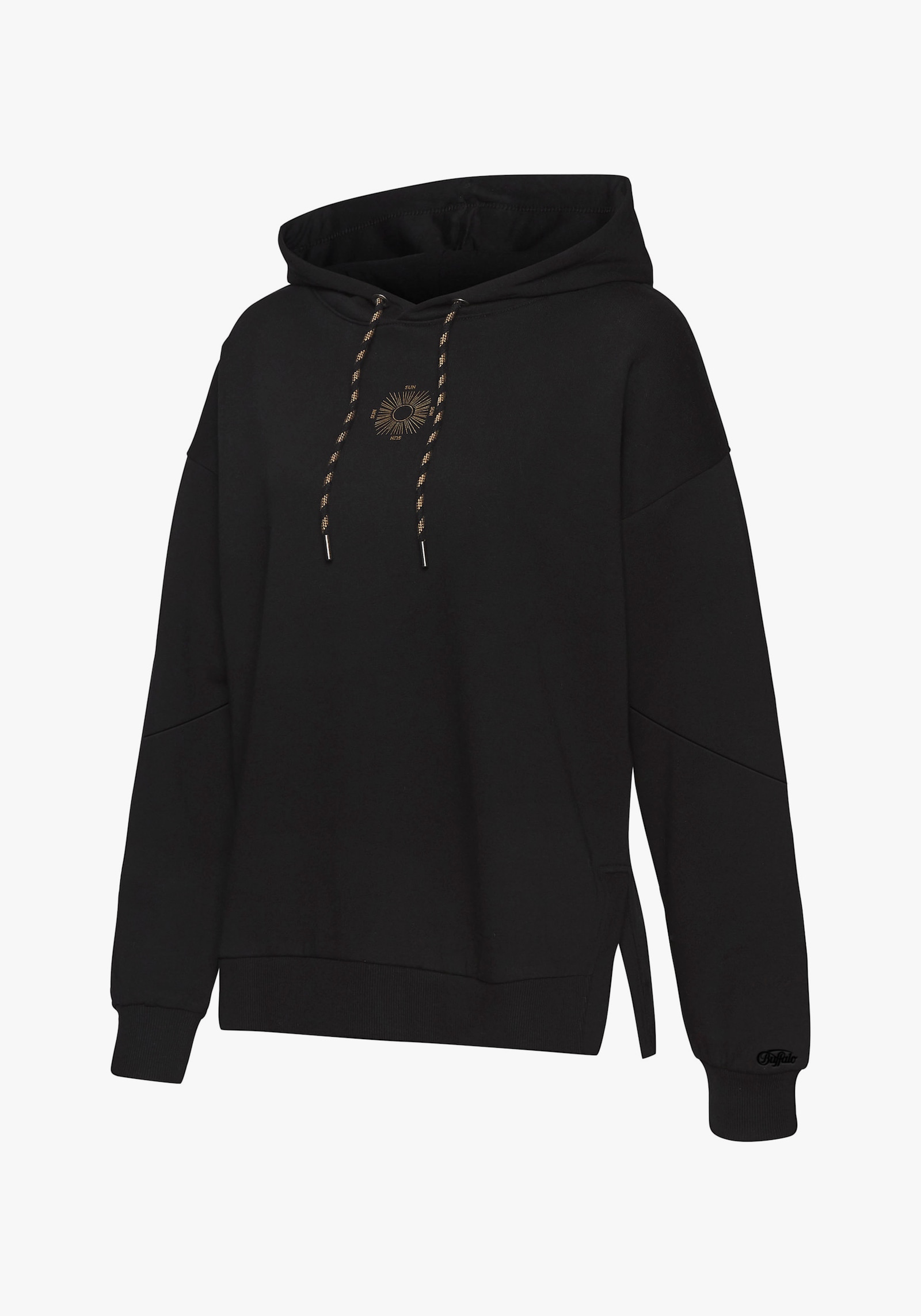 Buffalo Hoodie - schwarz