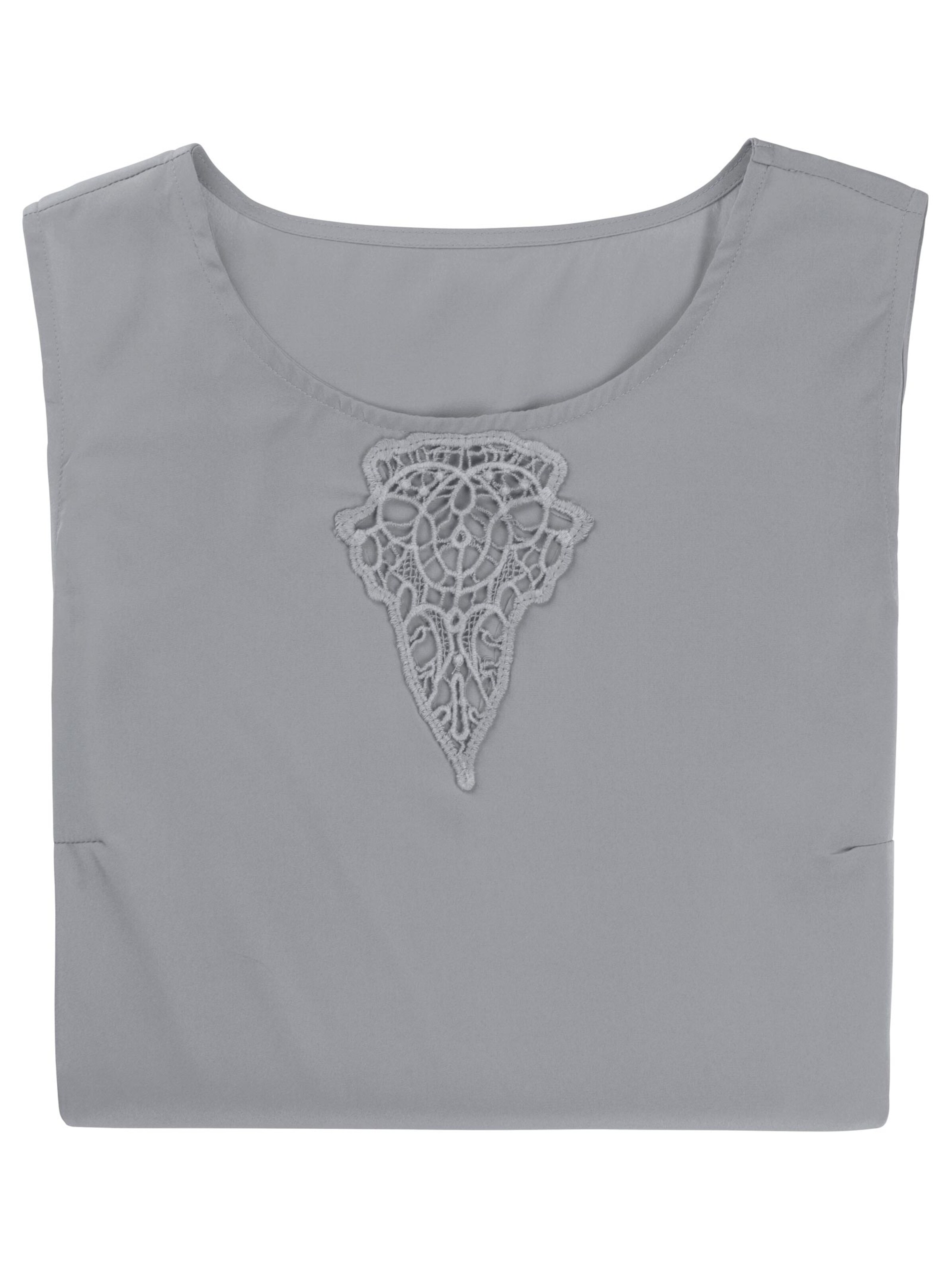 Blusentop - grau
