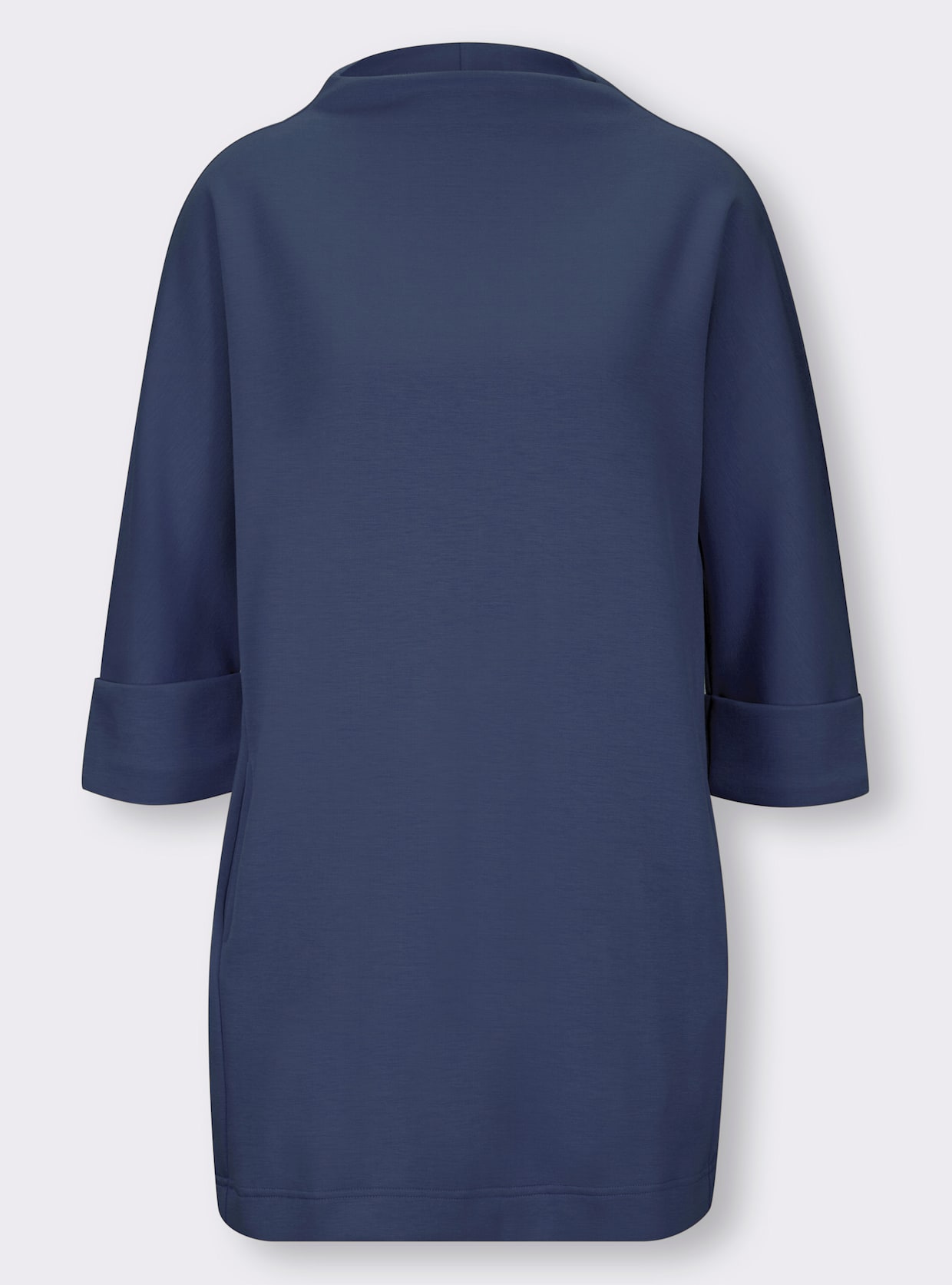 heine Lang shirt - donkerblauw