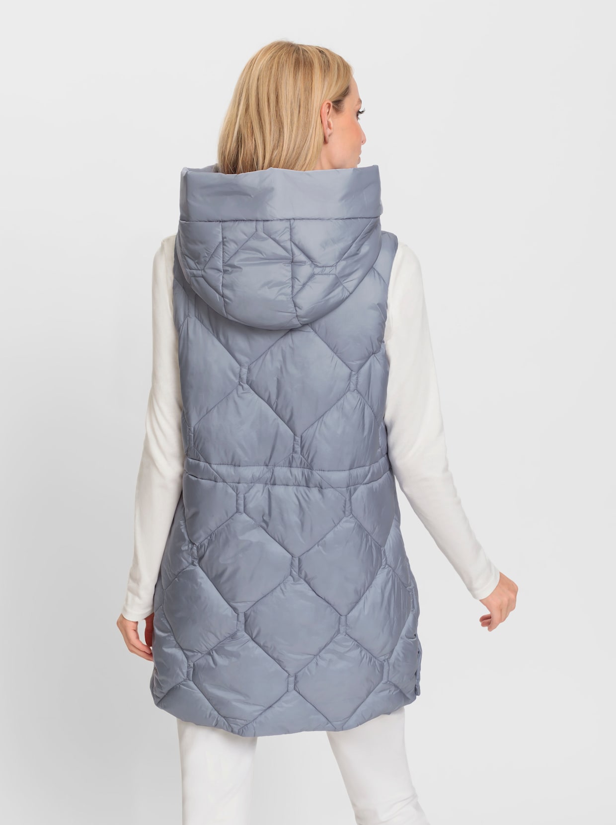 heine Gilet - bleu tourterelle