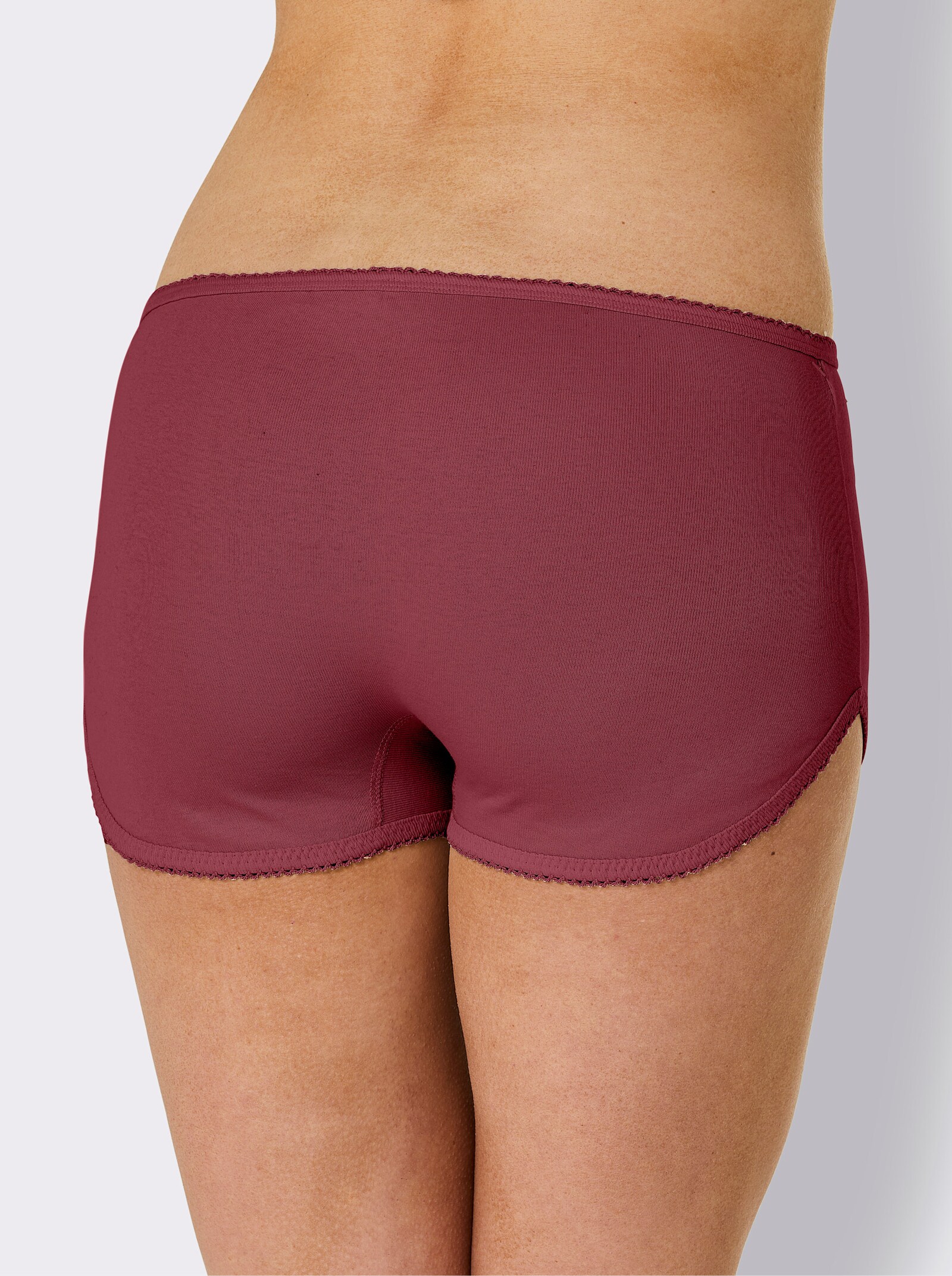 Hipster - steingrau + sand + bordeaux