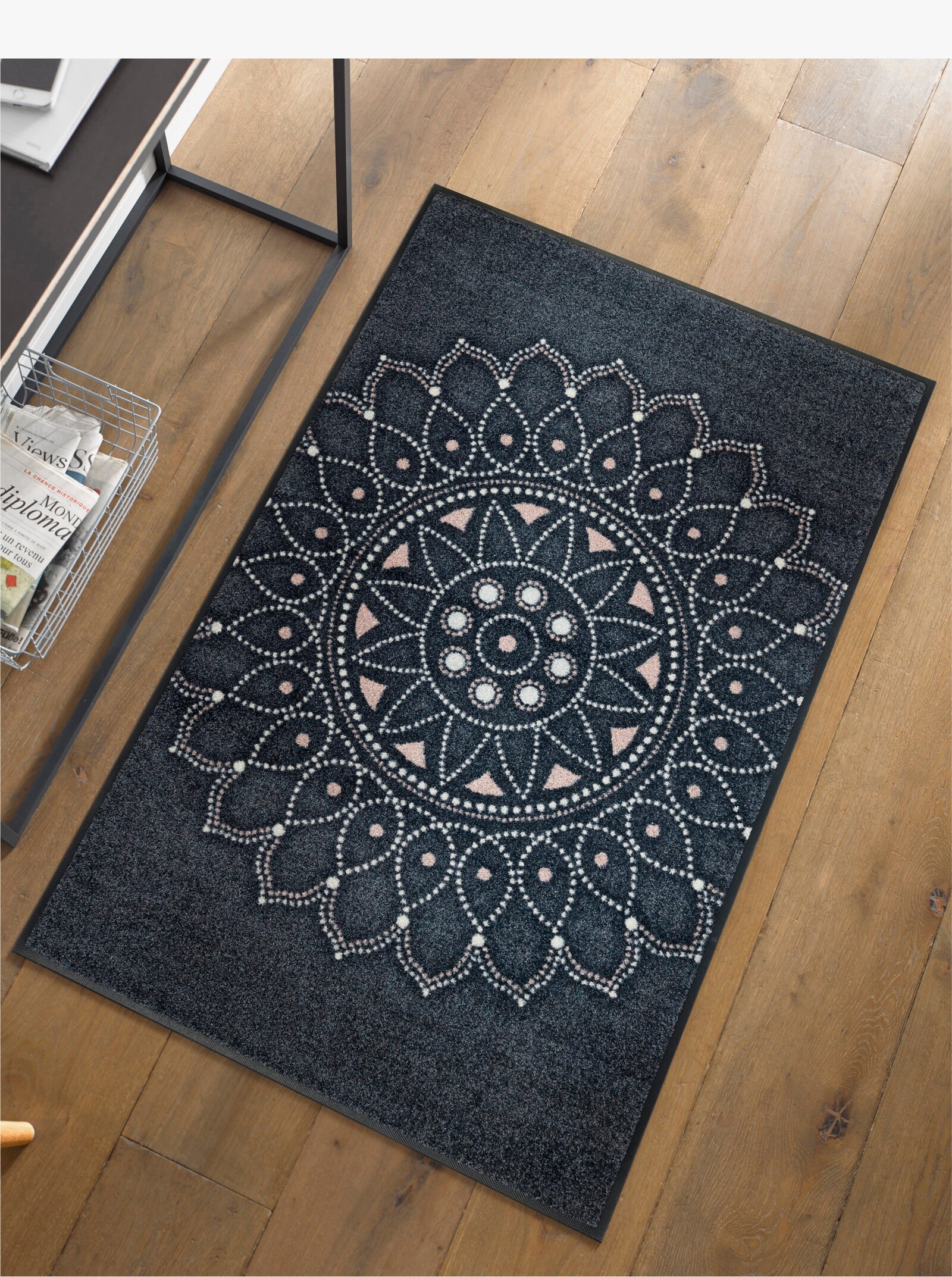 wash+dry by Kleen-Tex Fußmatte - anthrazit-gemustert