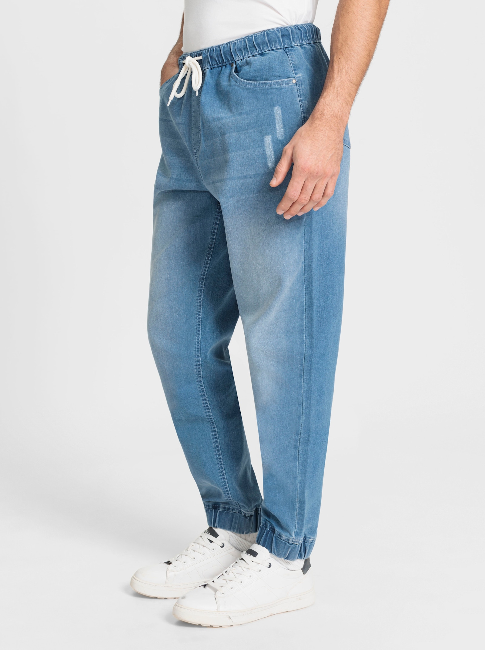 Catamaran Schlupfjeans im Doppelpack - blue-bleached + blue-stone-washed