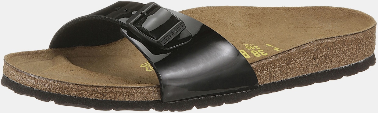 Birkenstock slippers - zwart