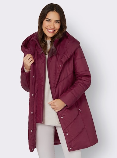 Longjacke - bordeaux