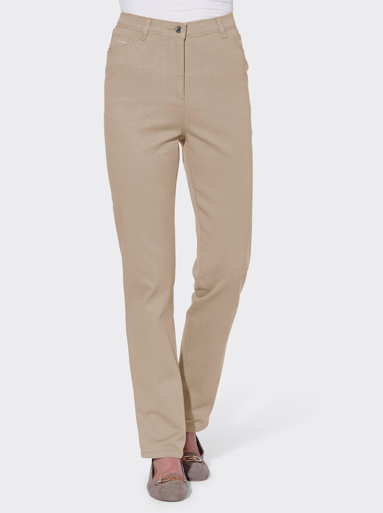 Jeans - beige