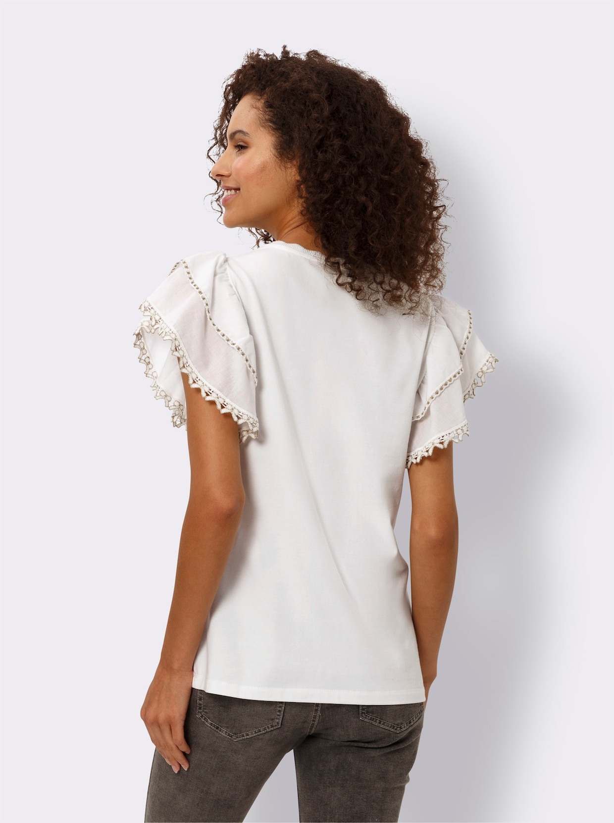 heine Shirt met korte mouwen - wit
