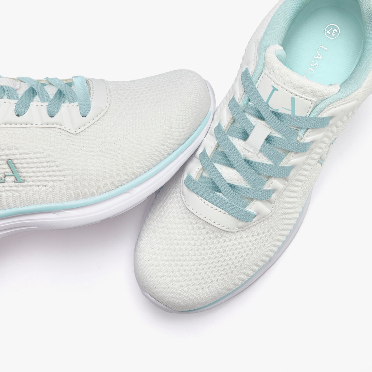 LASCANA Sneaker - weiß/mint