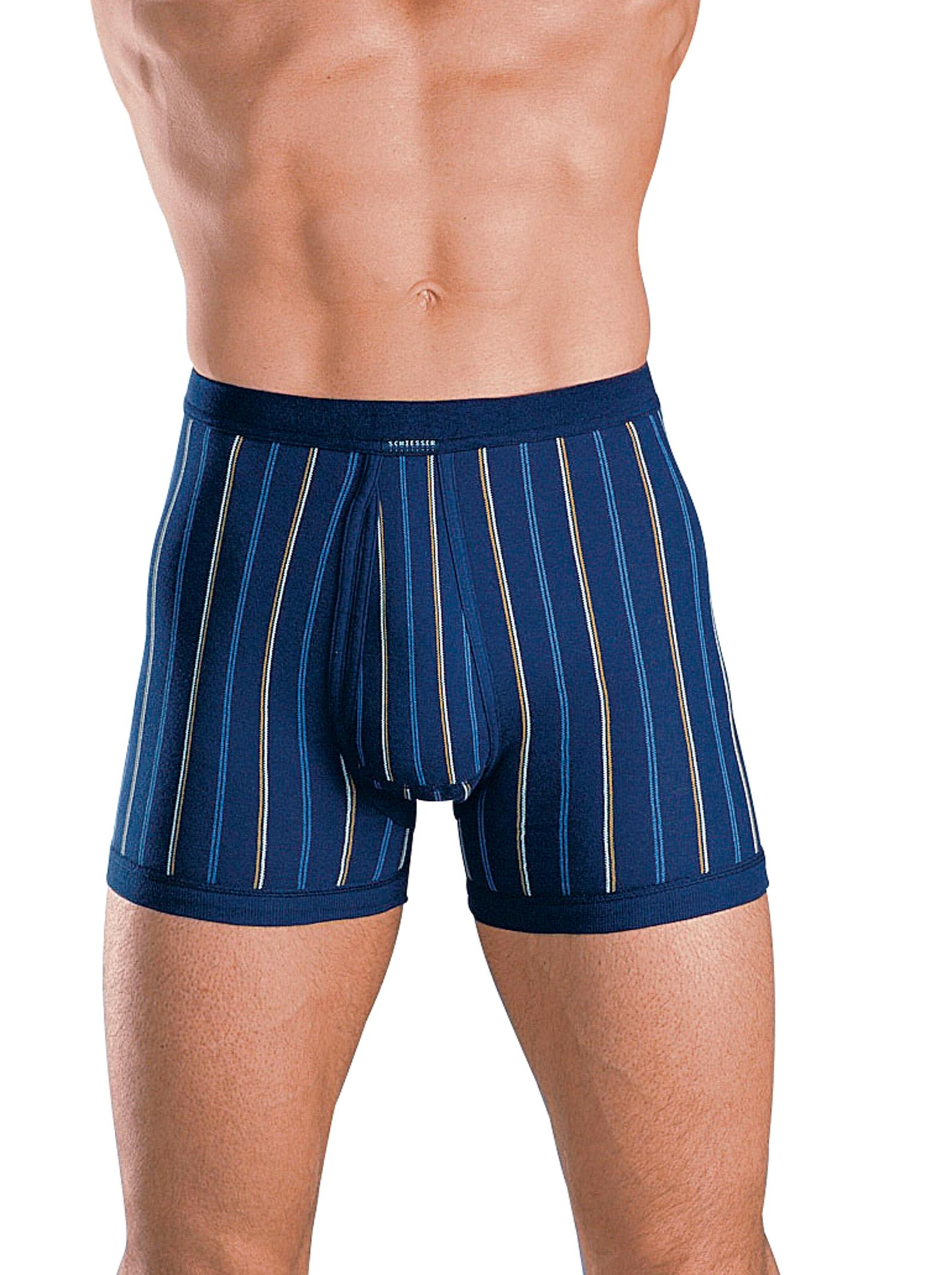 Schlüpfer - marine-gestreift