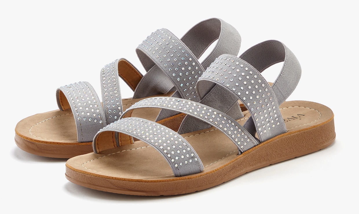 Vivance slipper - lichtgrijs