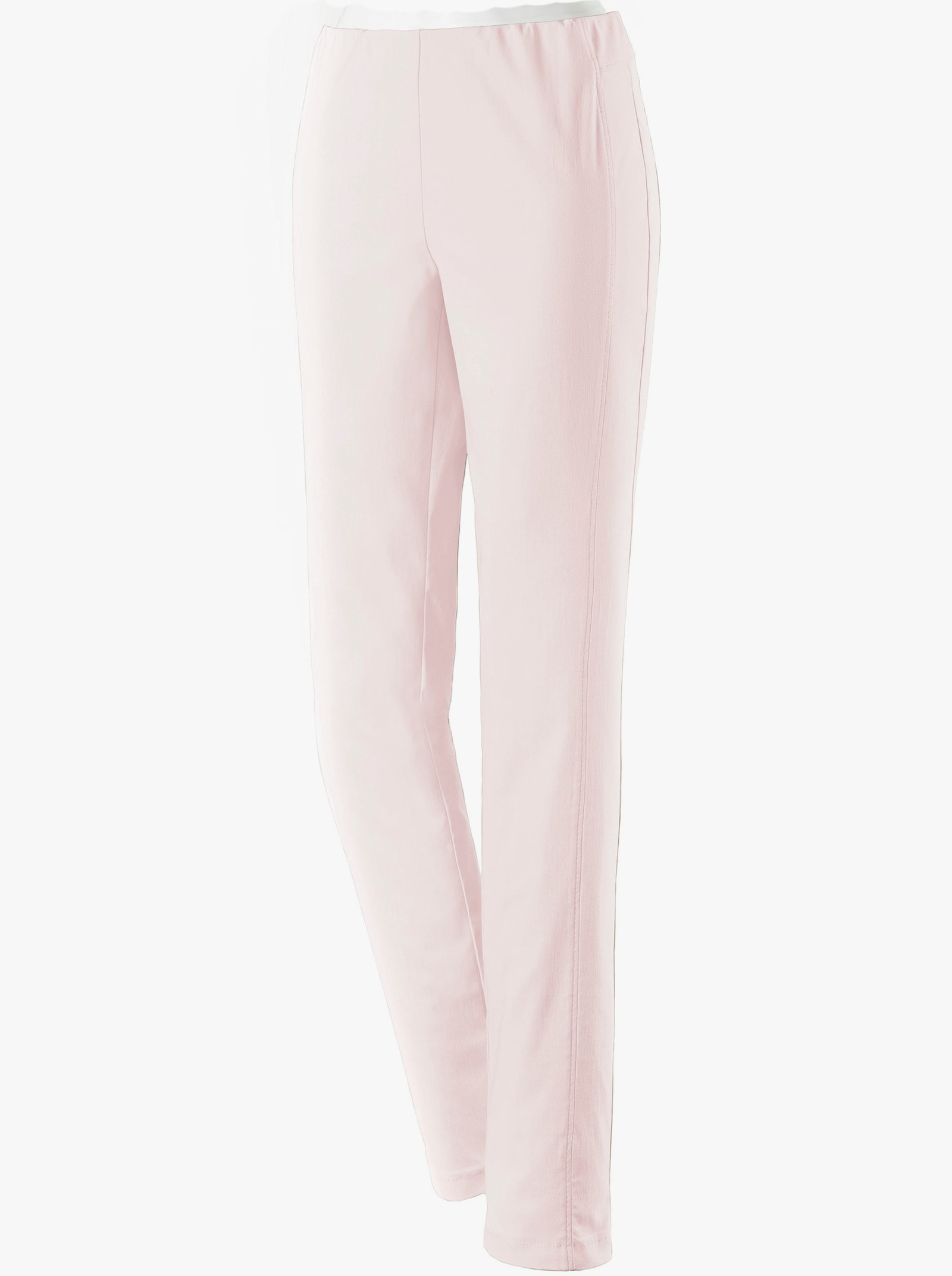 Stehmann Comfort line Hose mit Dehnbund, Viskose-Qualität - rosé