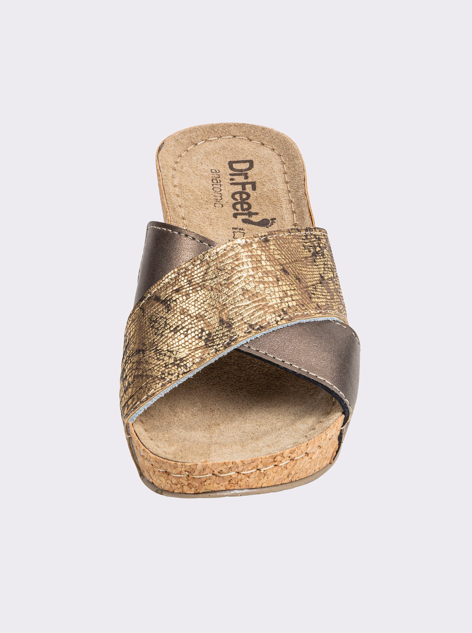 Dr. Feet Slippers - taupe