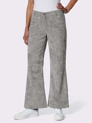 Cordhose - grau