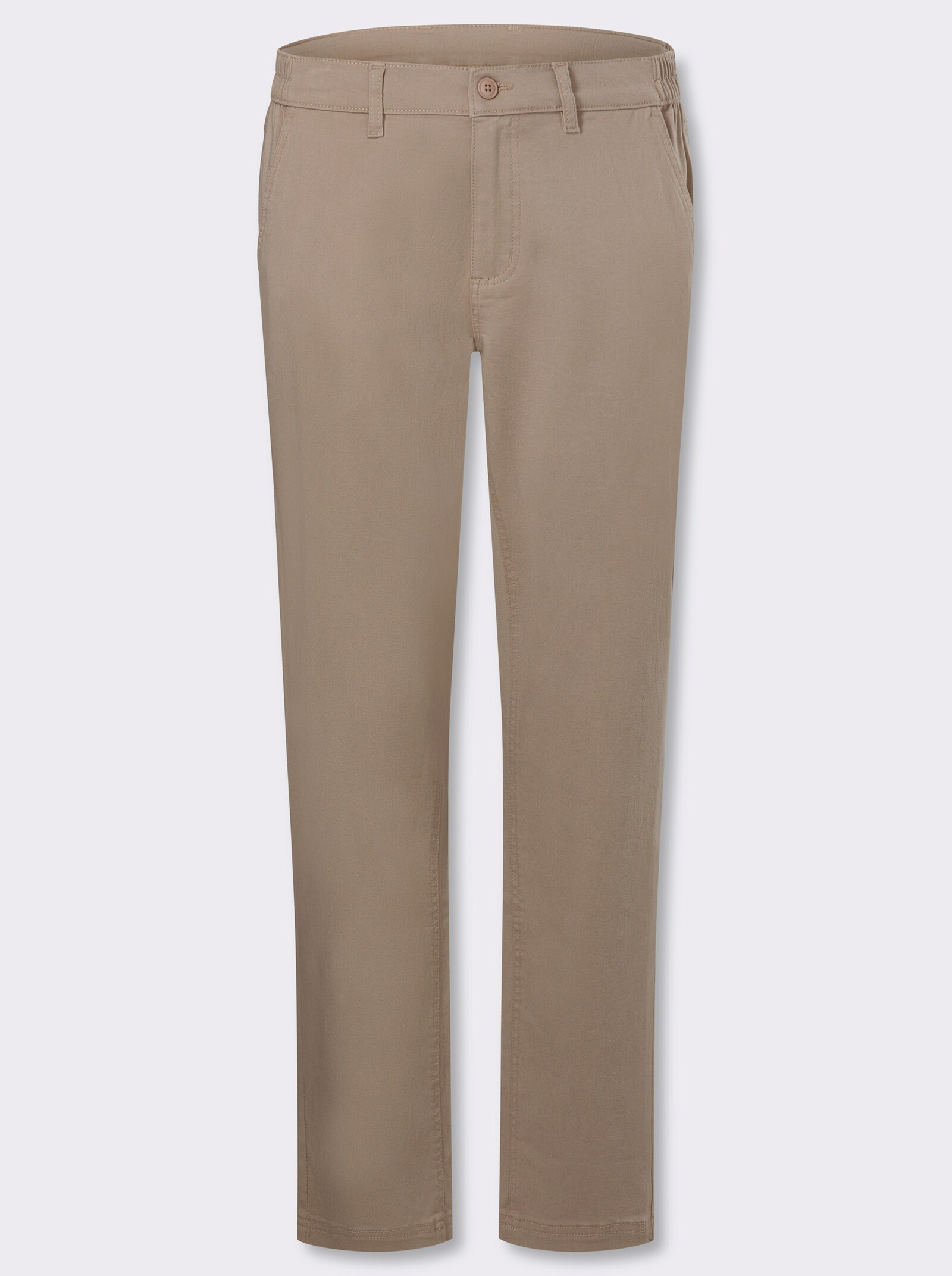Marco Donati Chinohose mit Stretch-Anteil - sesam