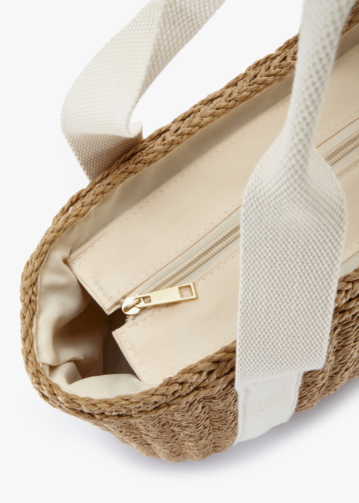 Vivance Shopper - beige / wit