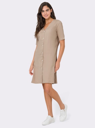 heine Robe en jean - beige