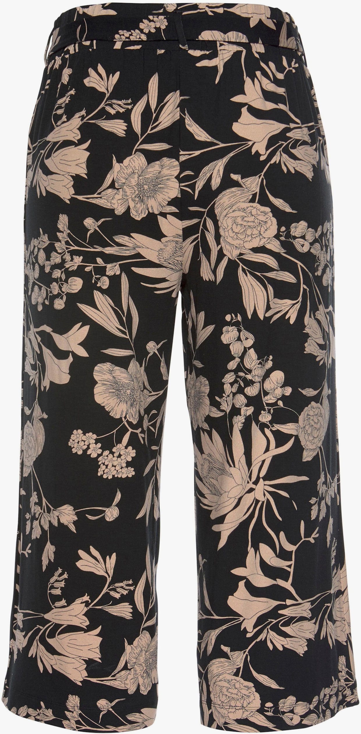 LASCANA Culotte - zwart/taupe geprint