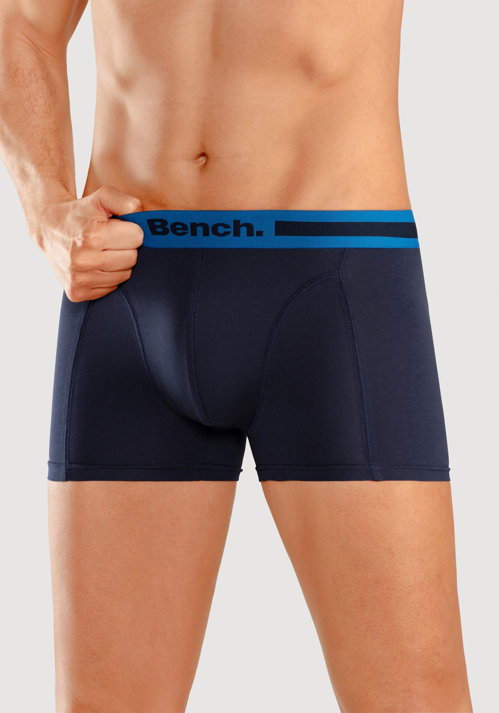 Bench. Boxer - navy/blauw, navy/grijs gemêleerd, navy/rood, navy/wit