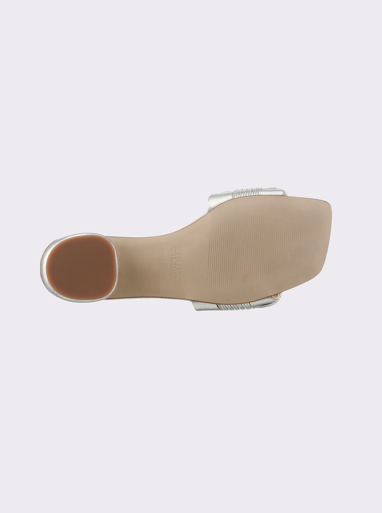 heine Slippers - Zilverkleur